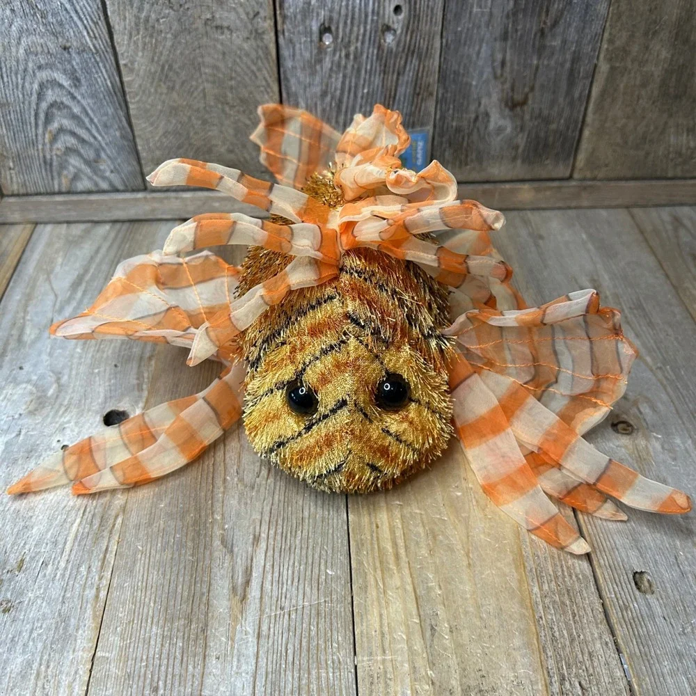 Ganz Webkinz Lionfish HM355 Orange Gold Striped Plush Toy NWT Sealed Code Tag